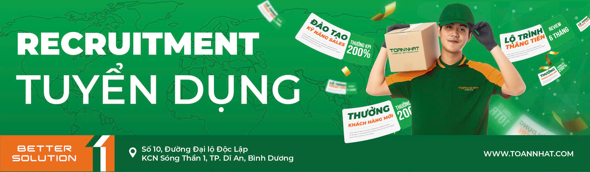 Tuyển dụng Toàn Nhất